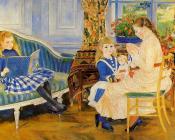 皮埃尔奥古斯特雷诺阿 - Marguerite, Lucie and Marthe Barard